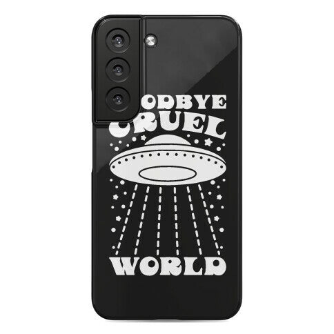 Goodbye Cruel World Phone Case